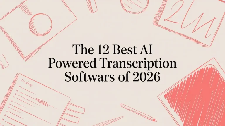 The 12 Best AI Powered Transcription Software Tools of 2026