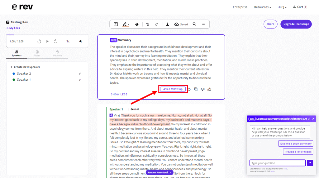 The 12 Best AI Powered Transcription Software Tools of 2026 5 rev com review 09