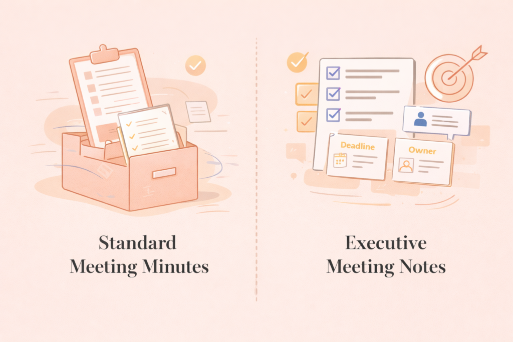 Executive Meeting Notes: The System, Templates, and AI Workflow for Leadership Executio 2 executive meeting notes