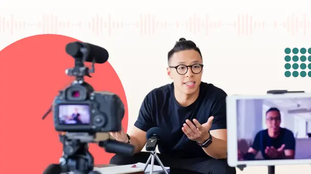 creator recording video
