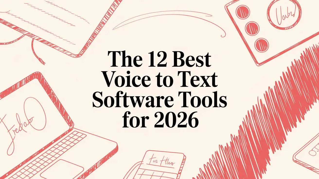 best voice to text software software illustration