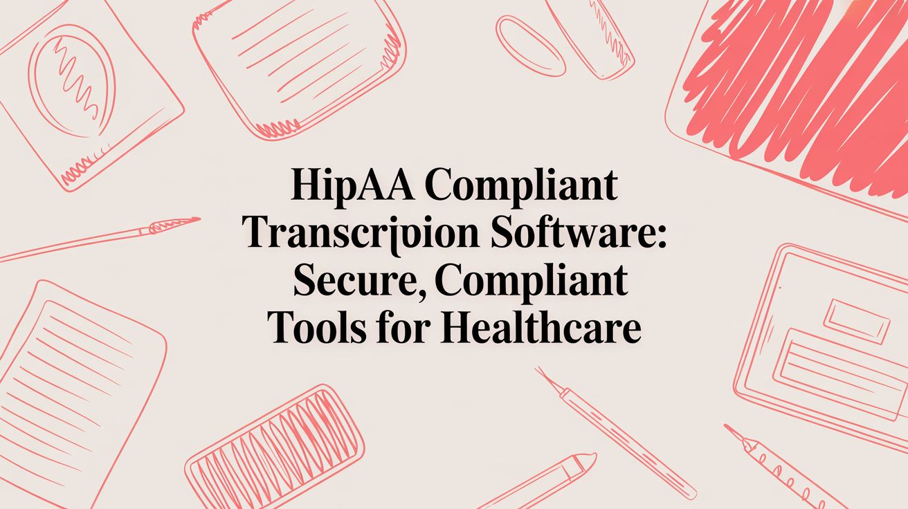 hipaa compliant transcription software medical instruments