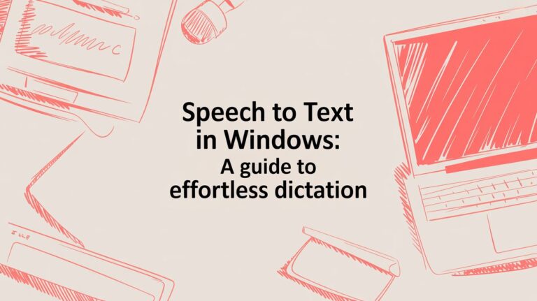 Best Free Transcription Software in 2026: 12 Tools Compared 17 Speech to Text in Windows A Guide to Effortless Dictation
