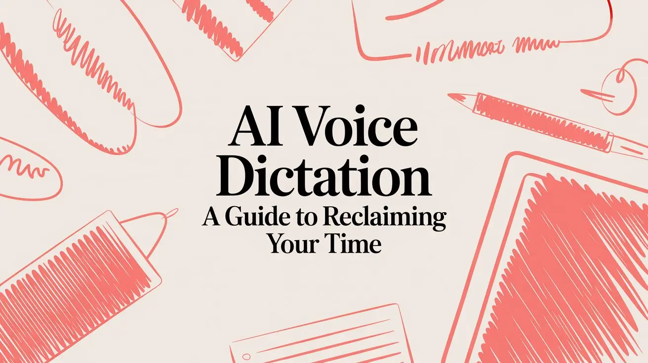 ai voice dictation writing tools