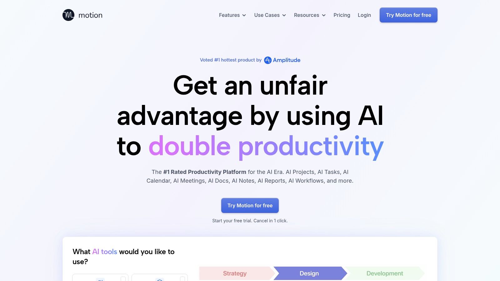 12 Best AI Tools for Managers to Boost Productivity in 2026 11 Motion (AI scheduling + project planning)