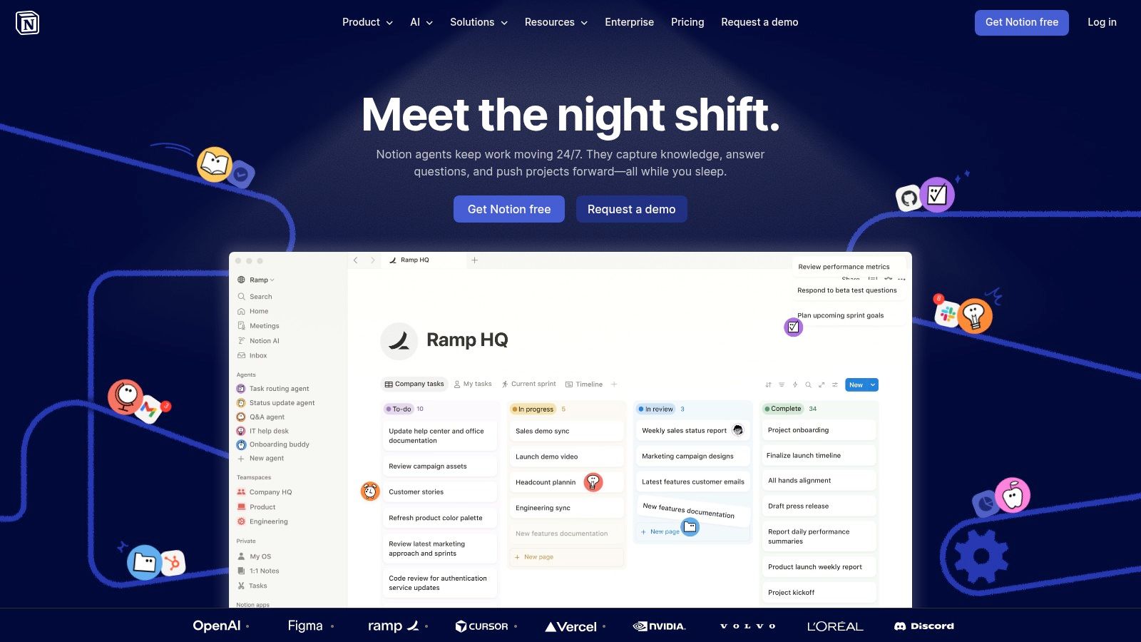 Notion (with Notion AI and Agents)