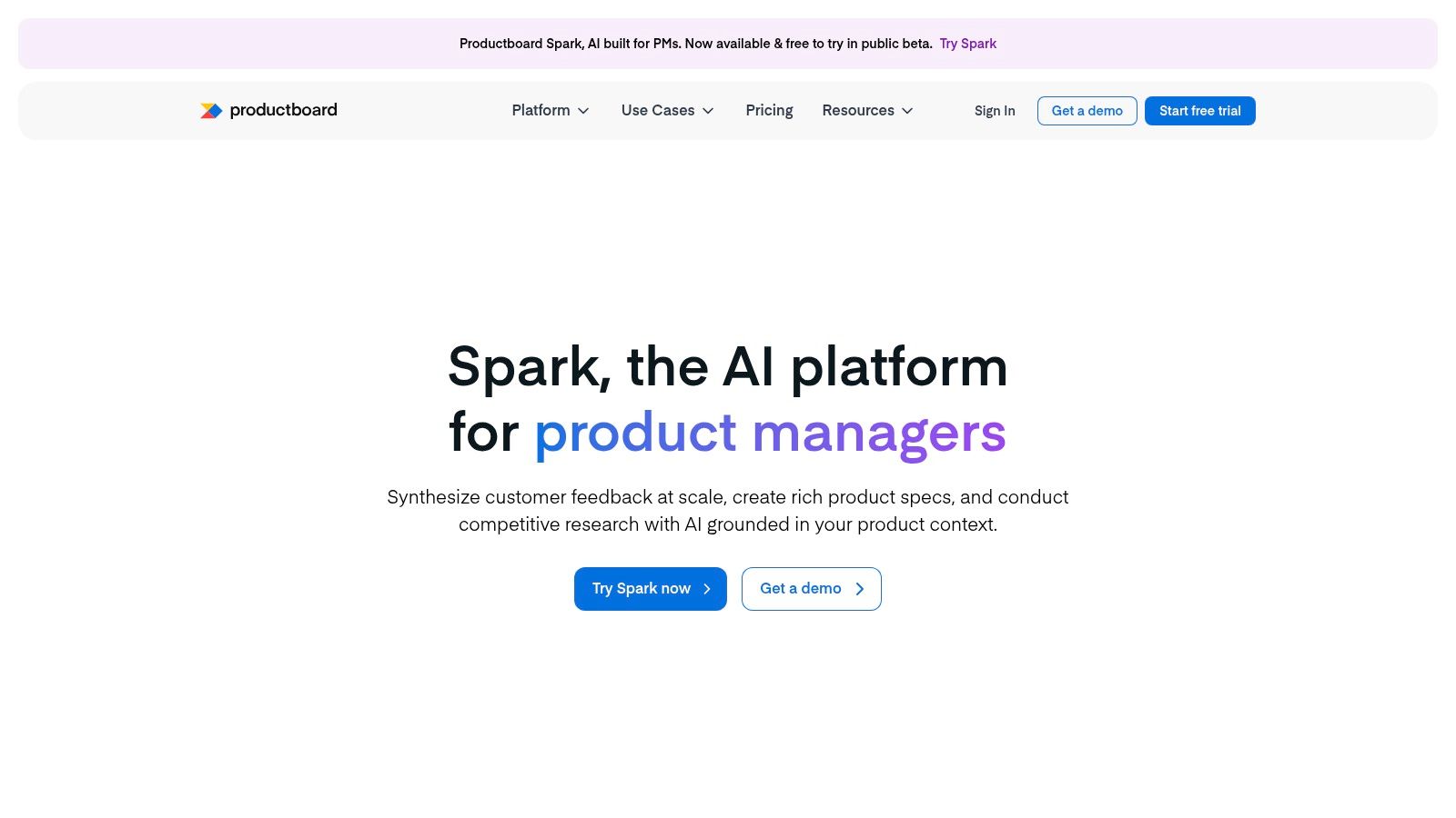 Productboard (with Productboard AI)
