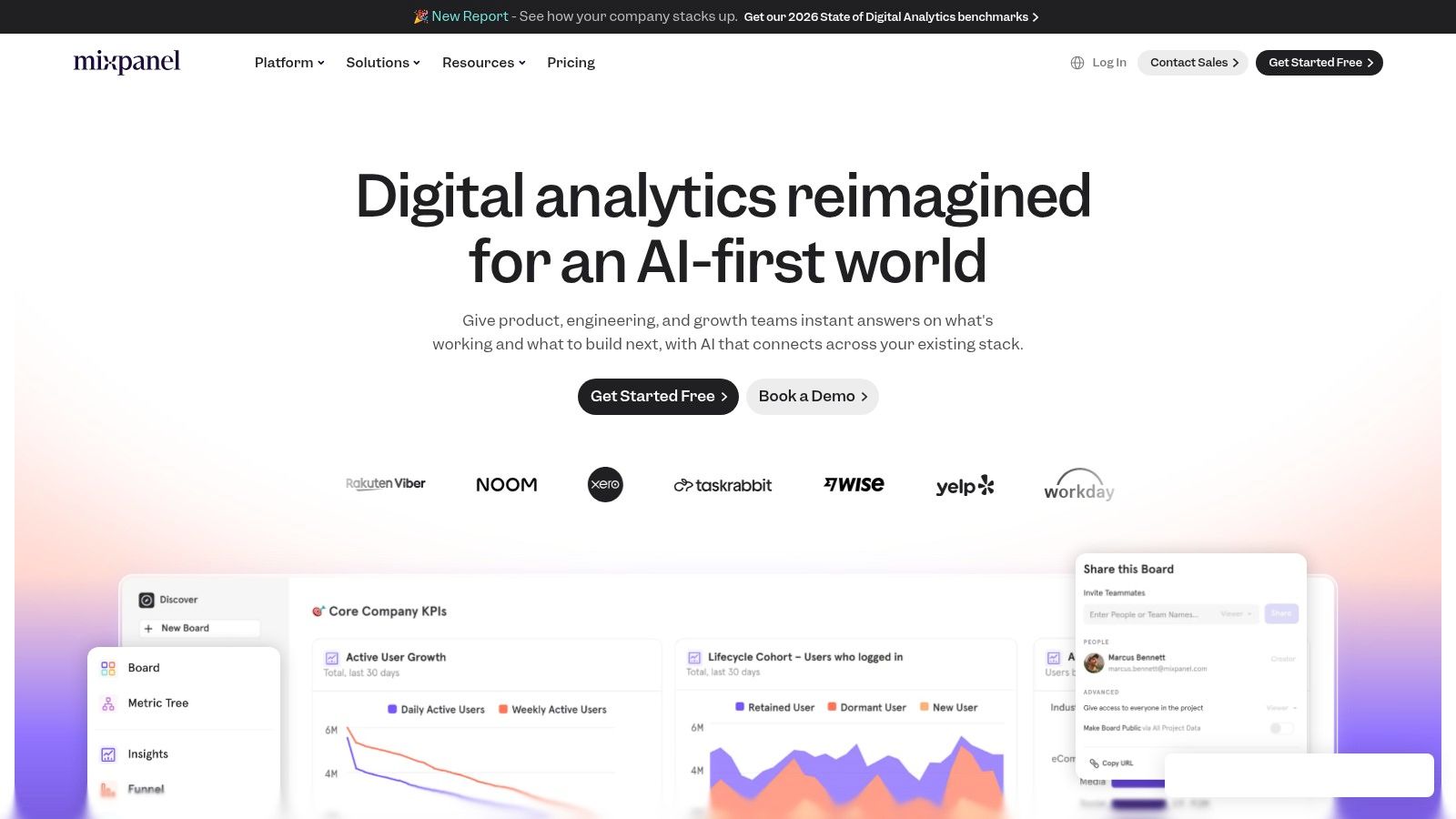 Mixpanel with Spark AI