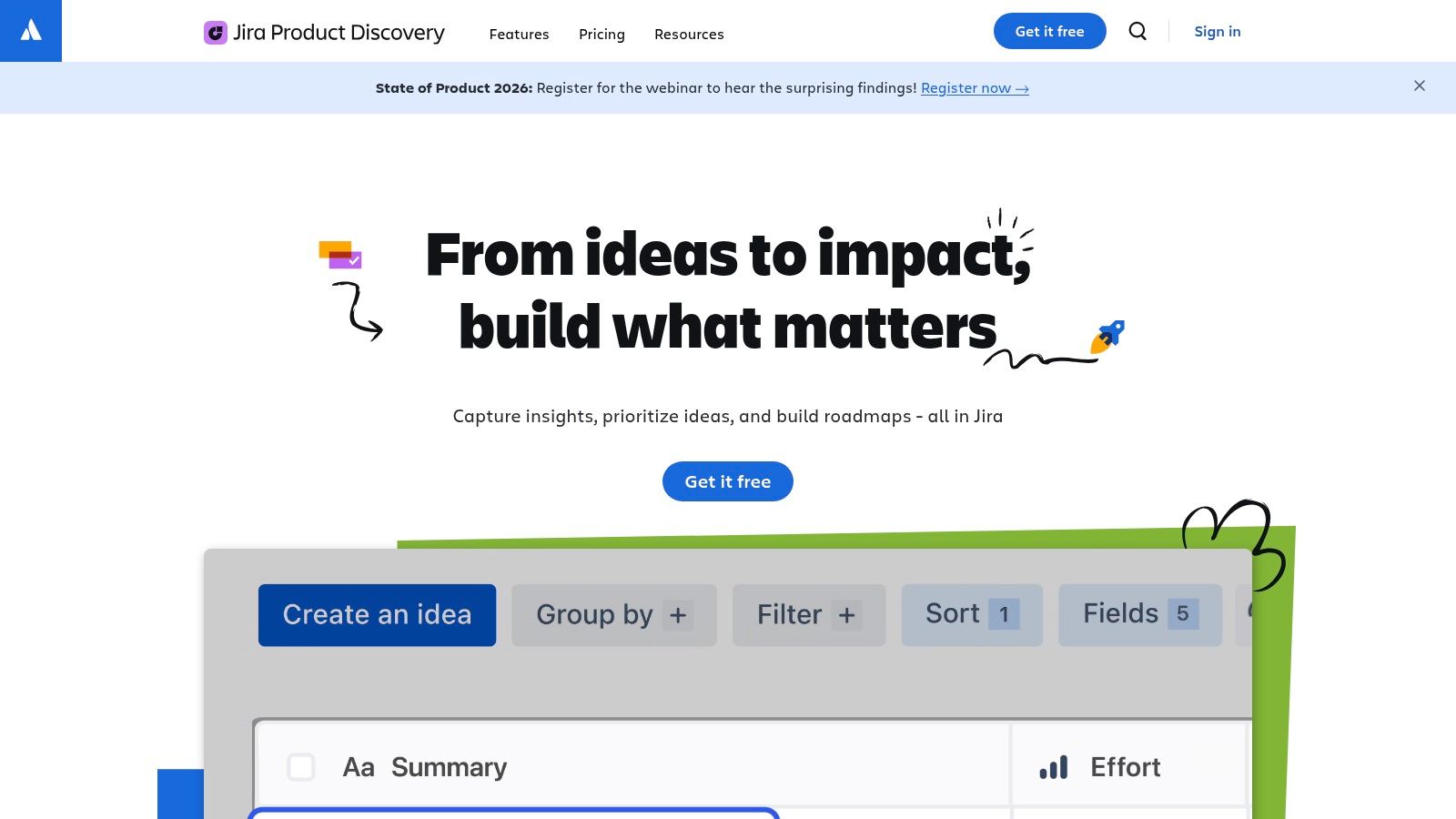 Jira Product Discovery + Atlassian Intelligence