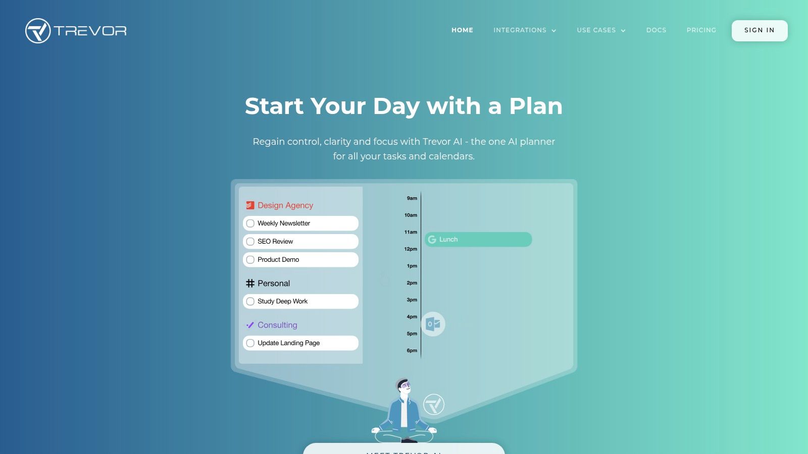 Best AI Tools for Time Management 9 Trevor AI