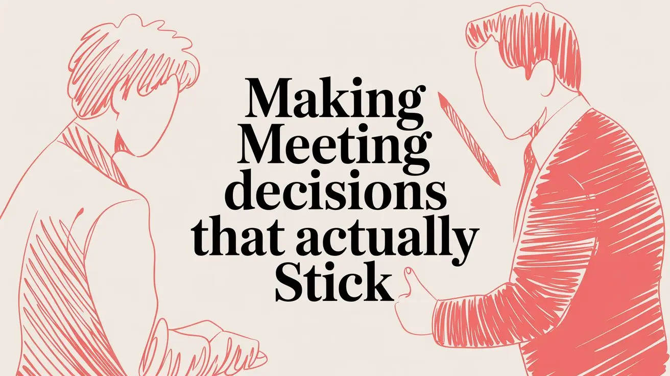 meeting decisions meeting discussion