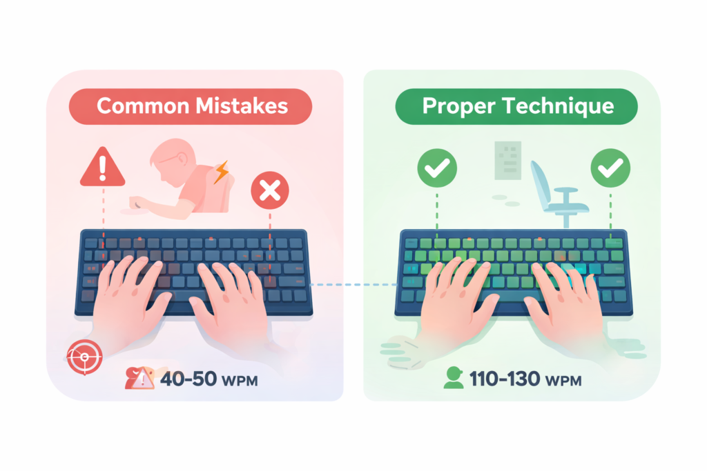 How to Type Faster in 2026: 17 Proven Ways to Improve Speed on Keyboard, Laptop, Phone & More 3 how to type faster on keyboard