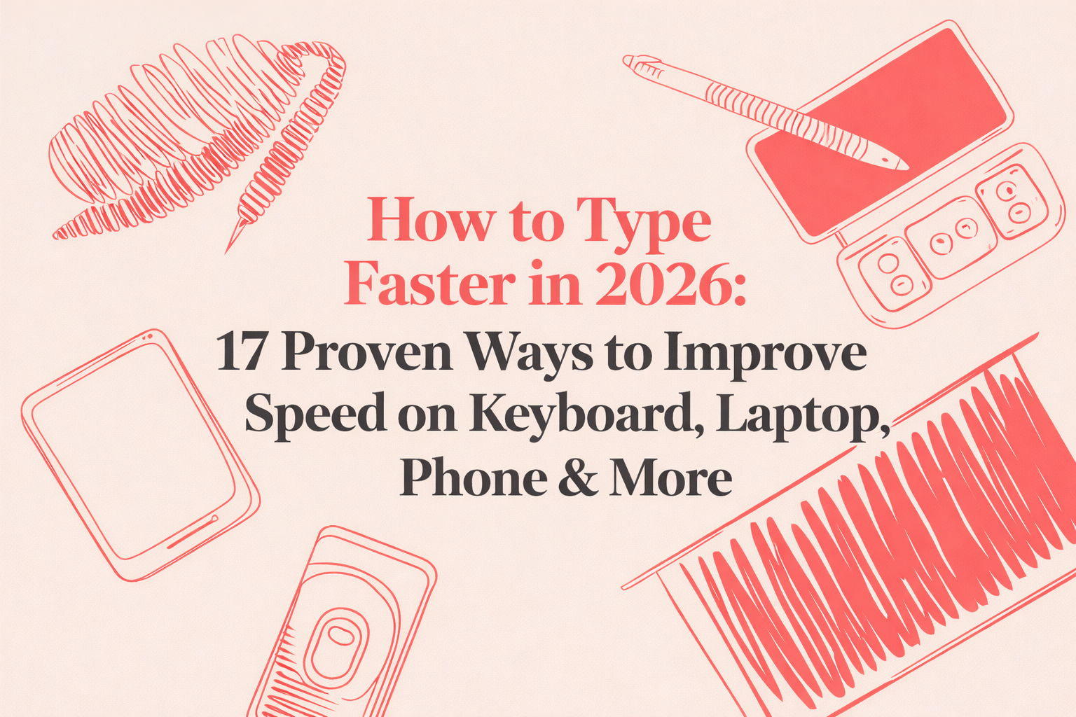 how to type faster