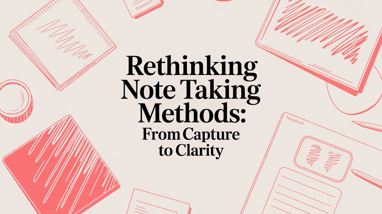 note taking methods notetaking flatlay