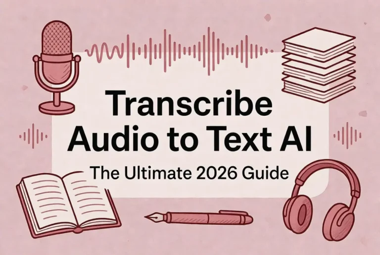 Transcribe Audio to Text AI: The Ultimate 2026 Guide