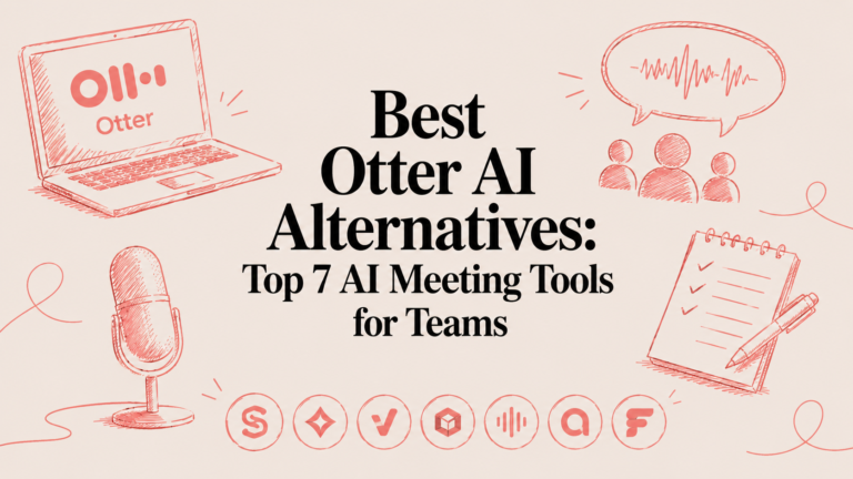 8 Best Voicemail to Text App for Faster Productivity 8 Best Otter AI Alternatives in 2026: Top 7 AI Meeting Tools for Teams