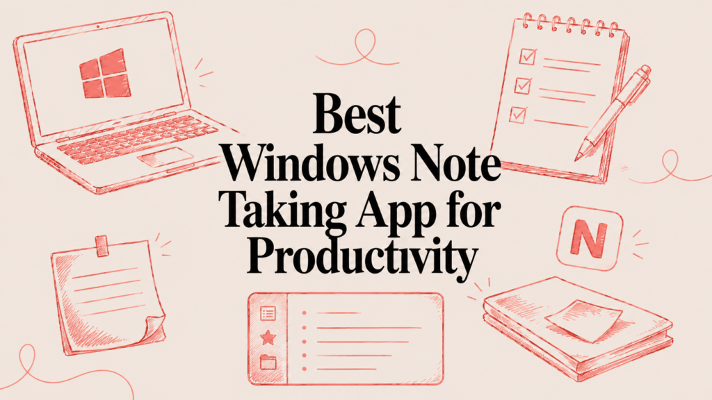 Best Windows Note Taking App for Productivity - VoiceDash