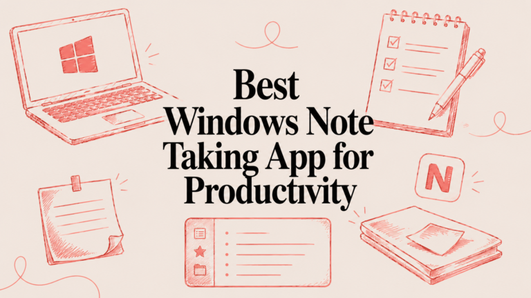 Assistive Technology for ADHD 5 Best Windows Note Taking App for Productivity
