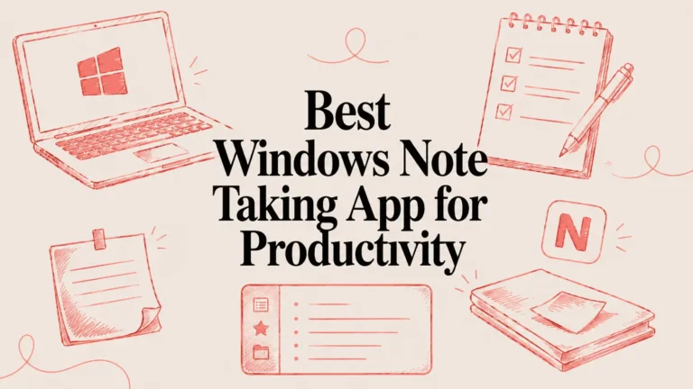 Assistive Technology for ADHD 5 Best Windows Note Taking App for Productivity
