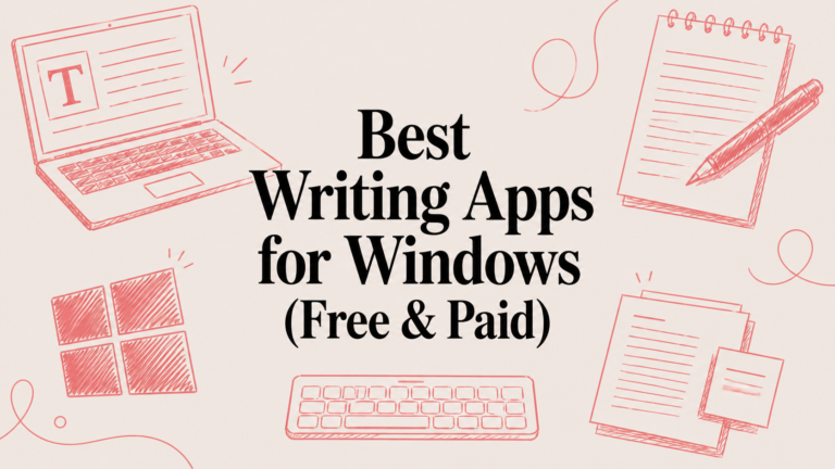 Best Writing Apps for Windows (Free & Paid)