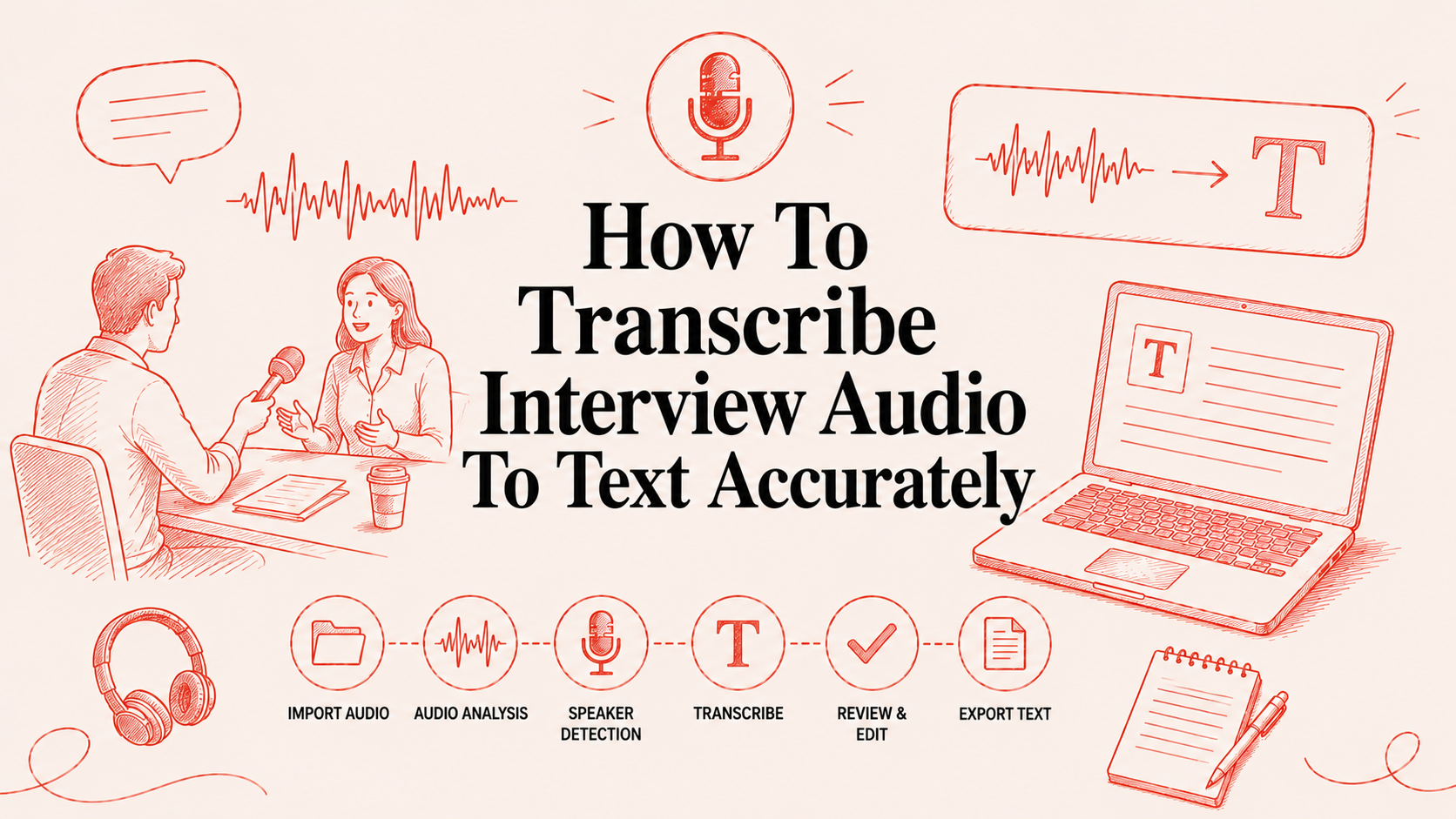 How To Transcribe Interview Audio To Text