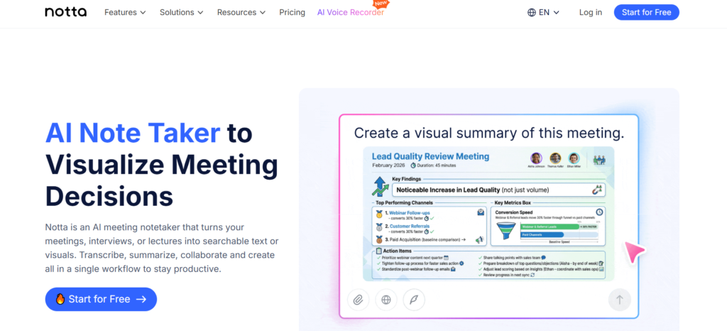 Best Otter AI Alternatives in 2026: Top 7 AI Meeting Tools for Teams 9 notta