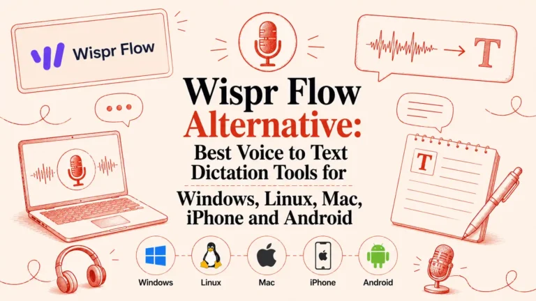 Best Apple Dictation Alternatives in 2026 6 Wispr Flow Alternative: Best Voice to Text Dictation Tools for Windows, Mac, iPhone and Android in 2026