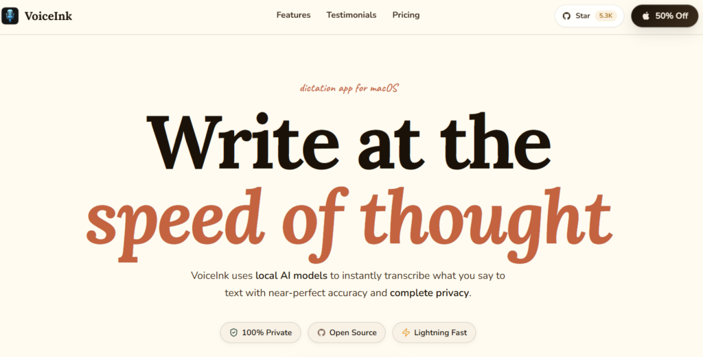 Best Typeless Alternative