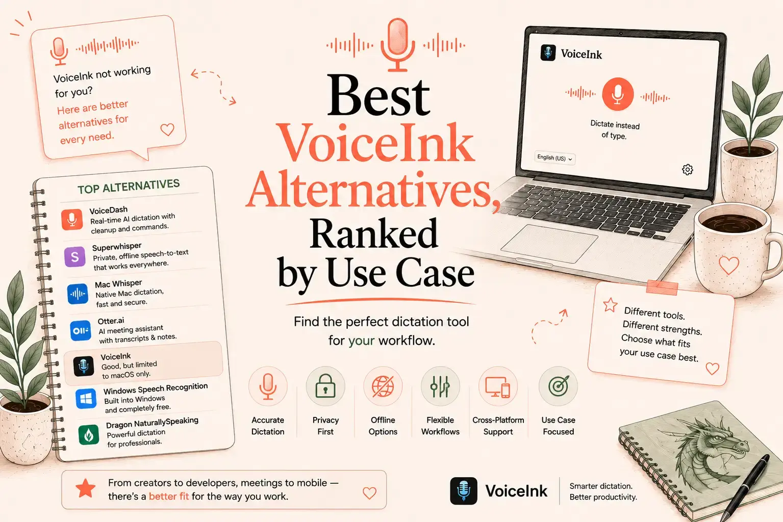 best voiceink alternative