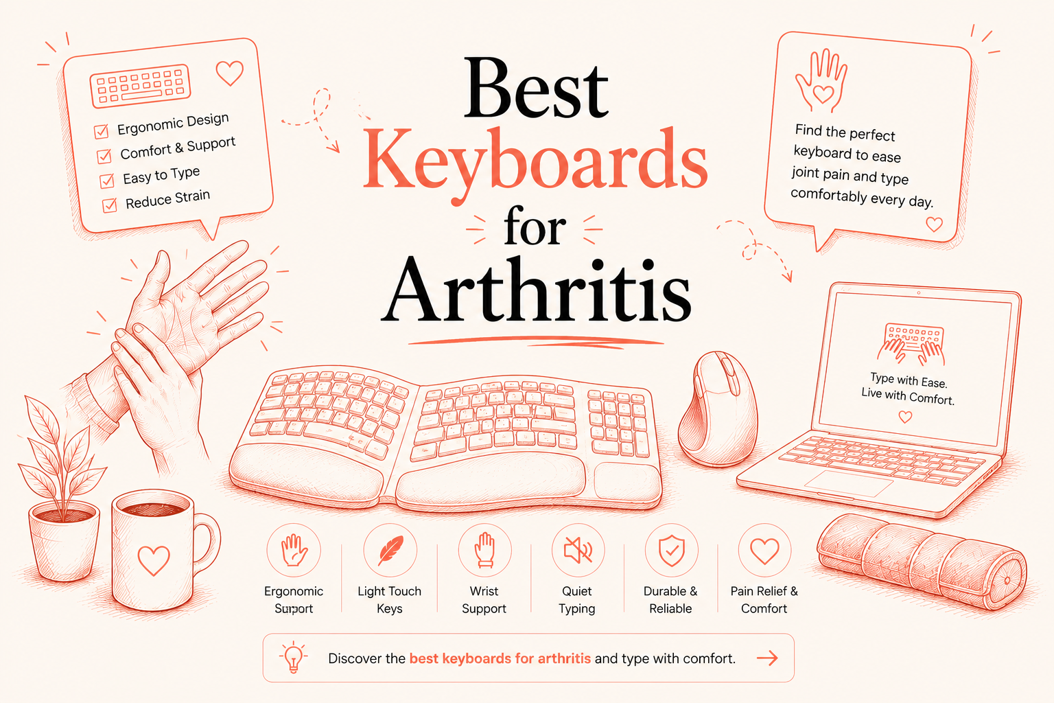 Best Keyboards for Arthritis