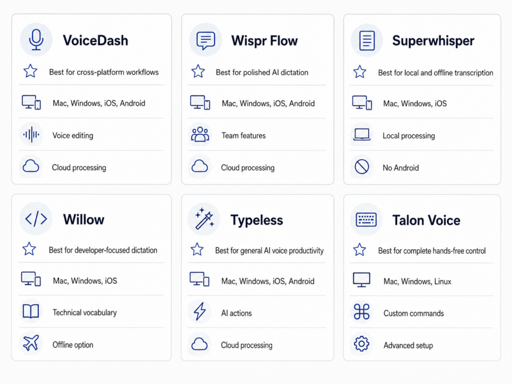 6 Best Voice Dictation Tools for Vibe Coding in 2026 2 Best Voice Dictation Tools for Vibe Coding