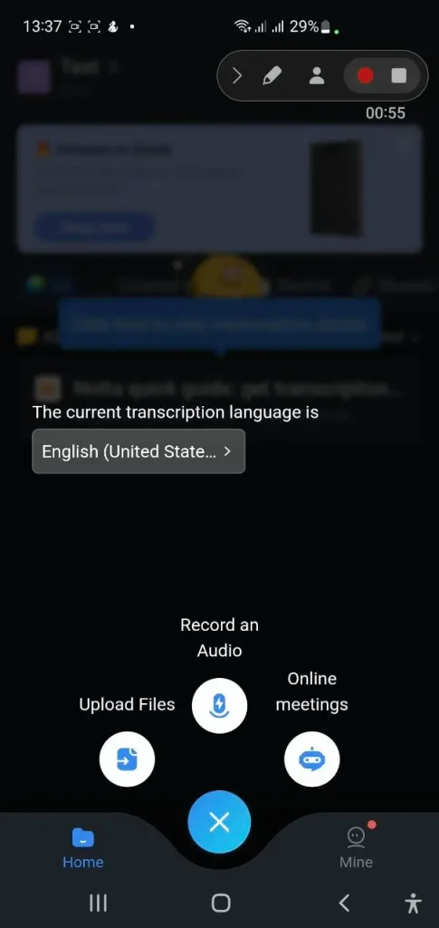 Notta vs VoiceDash: Meeting Transcription or AI Dictation 3 Notta