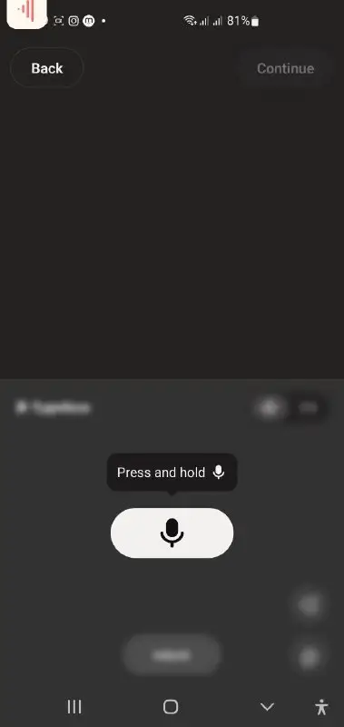Typeless Failed