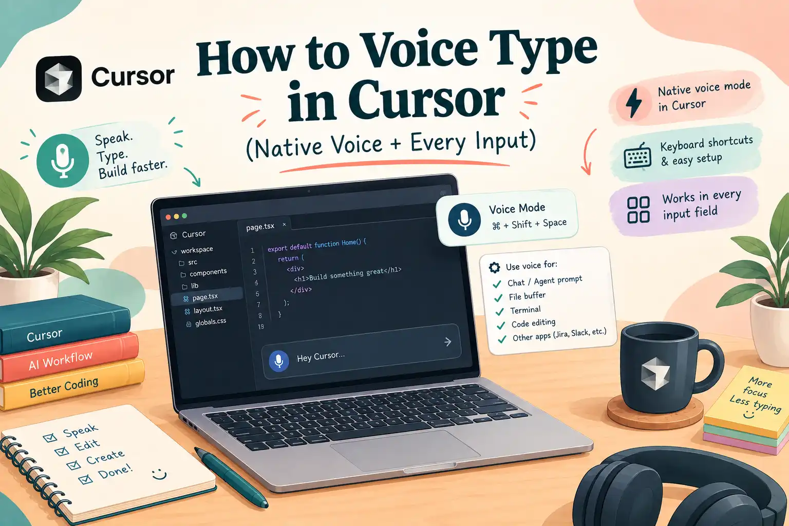 6 Best Offline Speech to Text Apps in 2026: Privacy & Accuracy 1 how to voice type in cursor
