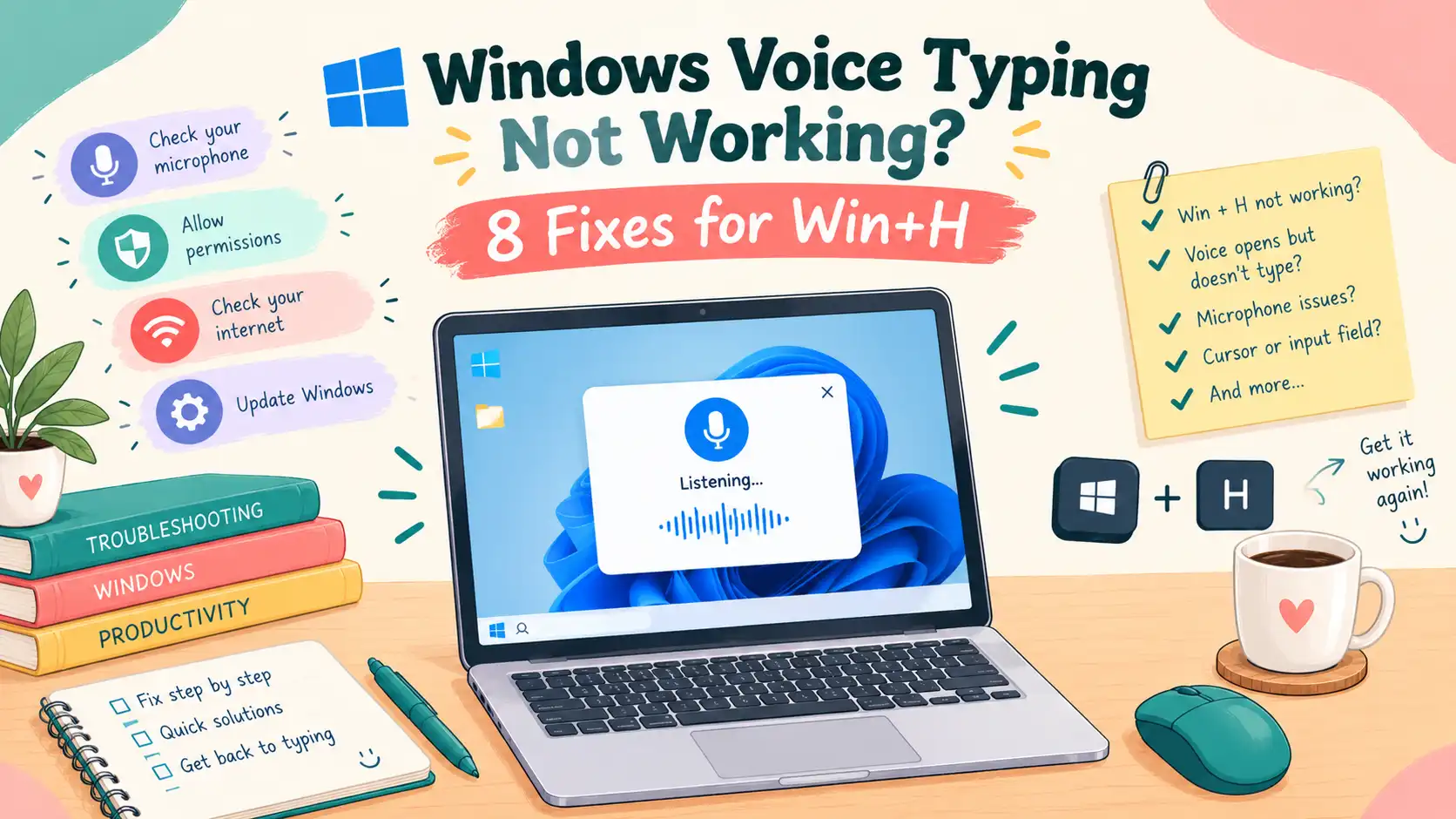 Windows Voice Typing Fixes Guide