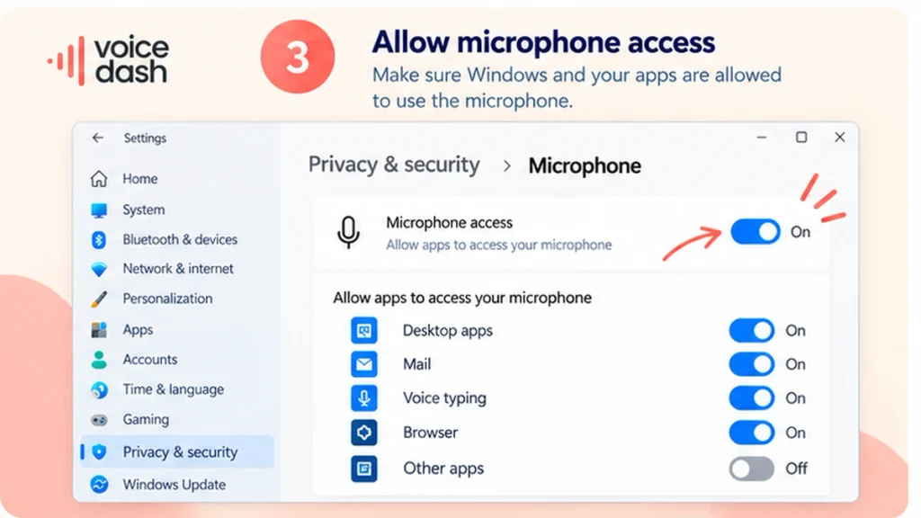 Fix Windows Voice Typing Not Working (Win+H Guide) 4 Windows Voice Typing Not Working